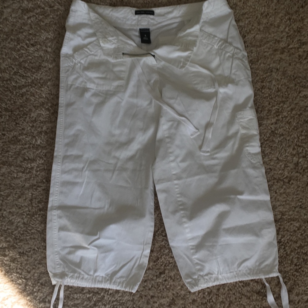 100% cotton capris pants